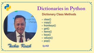 Dictionaries in Python | clear() | copy() | items () | get() | pop() methods | CBSE | Python