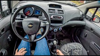 2012 Chevrolet Spark (1.0L  60 hp) | POV Test Drive #2292 Joe Black