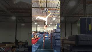 Gymnastics can be brutal 😅 #gymnastics #gymnast #gym #fail #fails #pain #sports