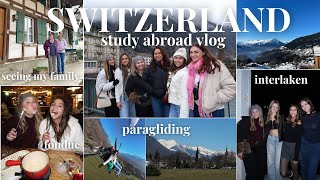 SWITZERLAND VLOG I studying abroad in europe