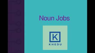 English Grammar - មុខងារ​របស់​នាម Noun jobs