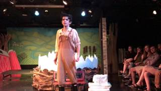 Oscar Williams as Ugly in Honk singing Different Flynn Youth Theater