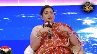 FULL INTERVIEW अब धब्बे की तरह लगने लगा है 'संस्कार' शब्द - स्मृति ईरानी | #News18RisingIndia