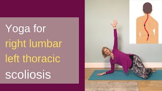 20min right lumbar left thoracic scoliosis yoga