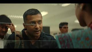 Aakasam Nee Haddura Interval emotional scene | Surya | HD Audio