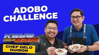 ADOBO CHALLENGE! #KayaMoBAM with Senator Bam Aquino \u0026 Chef Gelo Guison