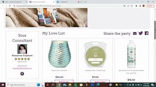 How to create a party and enter orders