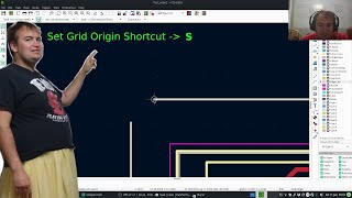 KiCad 6: Set Grid Origin