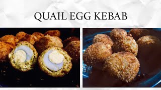 Quail egg kebab | Thengamuri | Simple iftar snack malayalam| Thalassery special | La familia