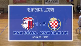 UMN_TV  2HMNL Jug_MNK Solin - MNK Hajduk (Sažetak)