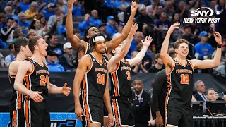 Princeton HC Mitch Henderson on the upset win over Missouri in March Madness | New York Post Sports