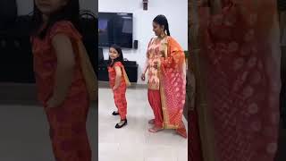 sapna Chaudhary new dance with her daughter #sapnachoudhary #shorts #shortvideos