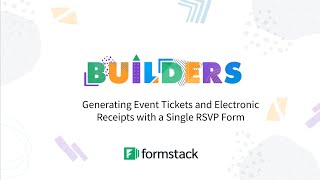 Collect RSVPs and Generate Event Tickets with Salesforce App and Formstack Documents | Formstack