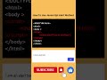 How To Use Javascript alert() Method | window.alert()
