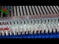 How to knit a swatch gauge on the SK280 knitting machine