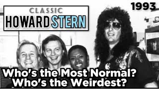 CLASSIC '90s HOWARD STERN: Who's the Weirdest? (1993)