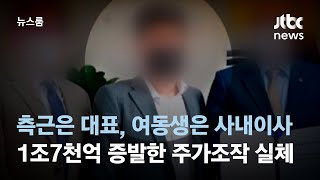 'LJH투자조합' 추적해보니…드러나는 주가조작단 실체 / JTBC 뉴스룸