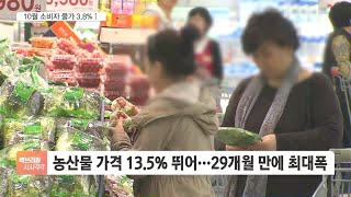 지난달 소비자 물가 4% 육박…정부 특별관리 나선다