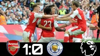 Arsenal vs Leicester City:1-0:Full Highlights HD(27/4/2017)