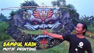 SETING GAPANGAN PEGON SAMPUL KAIN MOTIF PRINTING