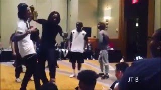 Les Twins Laurent and Larry (Larry forgets his choreo)◄2016