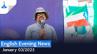 English Evening News ... January 03/2025