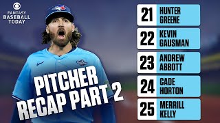 2025 Starting Pitcher Recap Part 2! Biggest Surprises & Top-40 Finishers! | Fantasy Baseball Advice