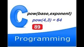C programming - The pow() math function
