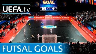 Great Futsal EURO final goals from 1999 to 2014