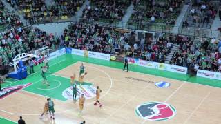 Eurocup - Stelmet BC Zielona Góra - Herbalife Gran Canaria 82:93 - Skrót meczu - 16.03.2016