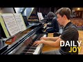 Rachmaninoff's It's Lovely Here performed by Piano Duo Luke Magee & Elio Gaviria | Daily Joy