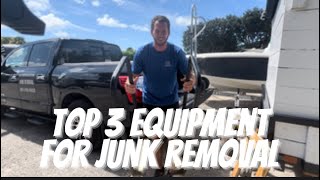 The Best Equipment For Junk Removal!  Top 3