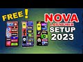 NOVA LAUNCHER SETUP 2023 VERSION