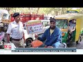 traffic police launch special helmet campaign at channamma circle