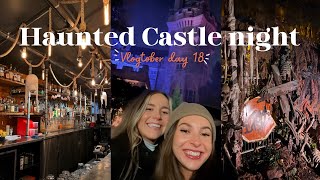 Saturday at home \u0026 Haunted Castle Night 👻🍂 VLOGTOBER