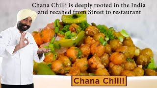 Chana Chilli | restaurant style Chana Chilli | चिल्ली चना | Chef Harpal Singh Sokhi