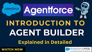 Agent Builder in Salesforce Agentforce | Step-by-Step for Beginners | Salesforce Agentforce Tutorial