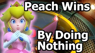 Super Mario Party - Peach Wins by Doing Absolutely Nothing