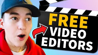 3 BEST FREE Video Editing Software - [No Watermark] 2022