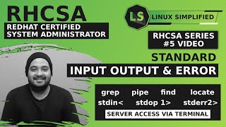 RHCSA | Handling standard input, output and errors in Linux Terminal | Tamil