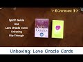 Unboxing Love Oracle Cards & Spirit Guide Oracle Cards