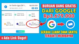 SERBUU🤑 SALDO DANA GRATIS 2025 LANGSUNG DARI GOOGLE - CARA DAPAT UANG DARI INTERNET - APK PENGHASIL