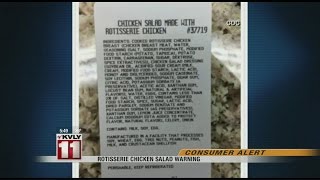 Costco Rotisserie Chicken Salad Warning