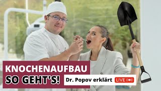 Alles über Knochenaufbau und Sinuslift!