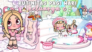 KEGIATAN PAGI KELUARGA C DI RUMAH BARU |ANAK-ANAK HAMPIR TELAT| DRAMA AVATAR WORLD