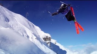 Freeskiing Contest in France - Red Bull Linecatcher 2013