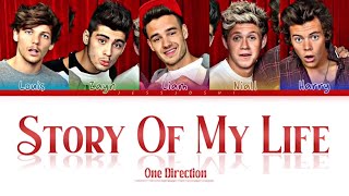 One Direction - Story Of My Life (Color Coded Lyrics By Jessjoshi)