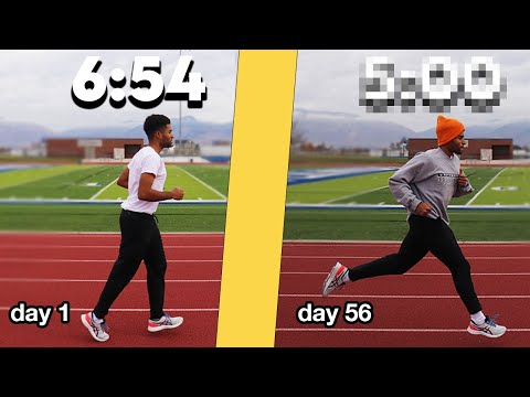 How hard is it to run a 5 minute mile?