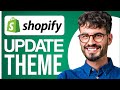 How To Update Shopify Theme Without Losing Customization