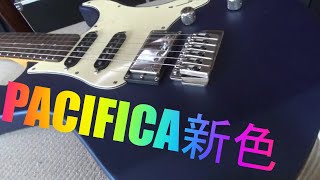 【ギター紹介】パシフィカの新色！(音だしあり）